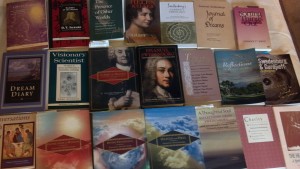 Sampling of books by and about Swedenborg
